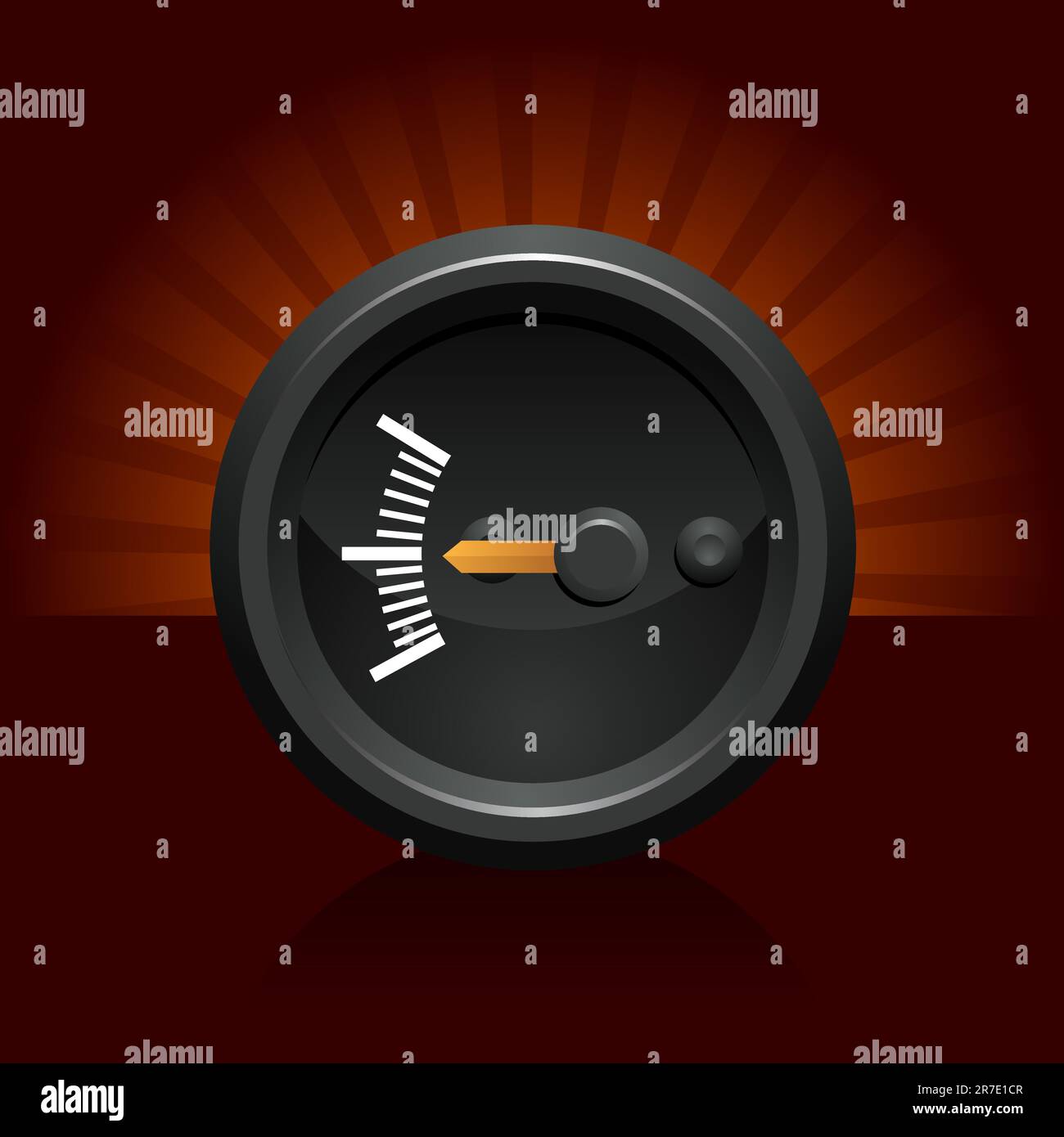 vector illustration of a gauge Stock Vector Image & Art - Alamy