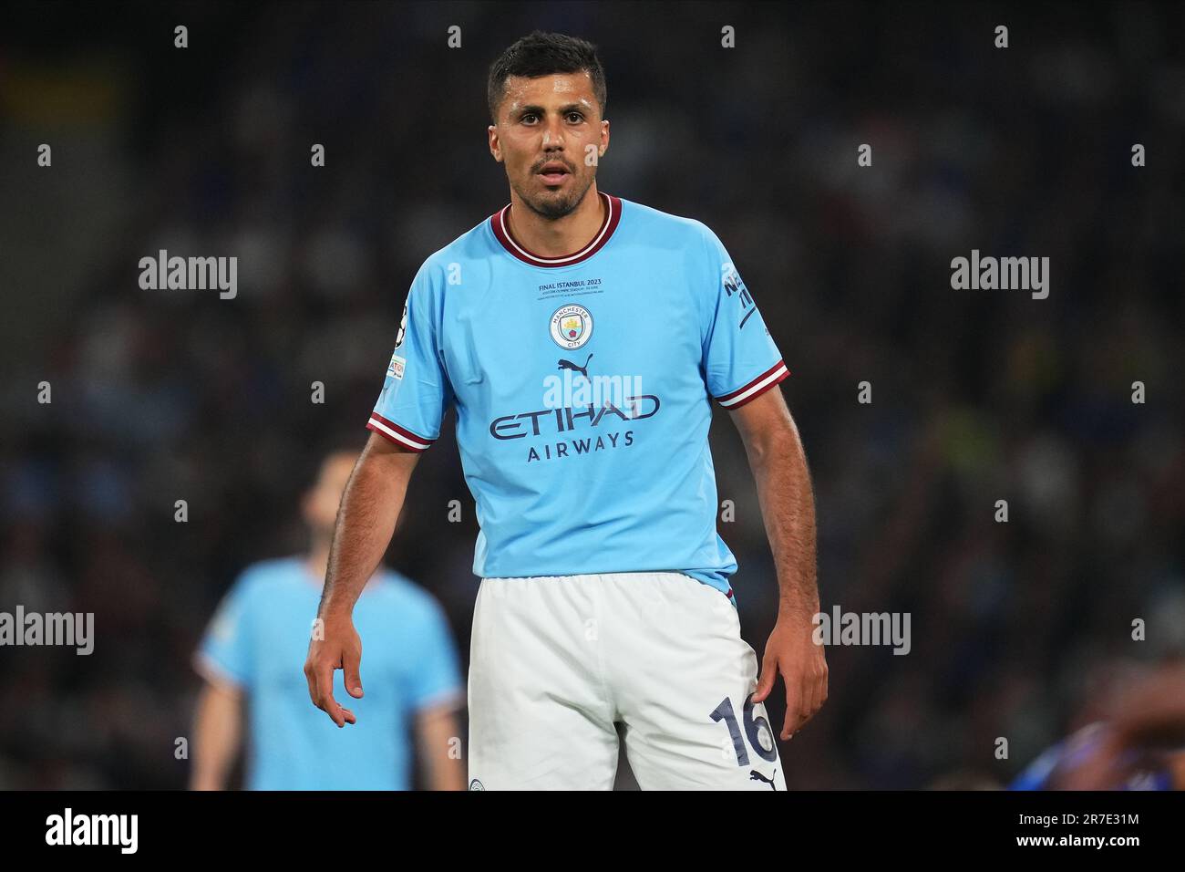 Istanbul, Spain. 10th June, 2023. Rodri Hernandez of Manchester City ...