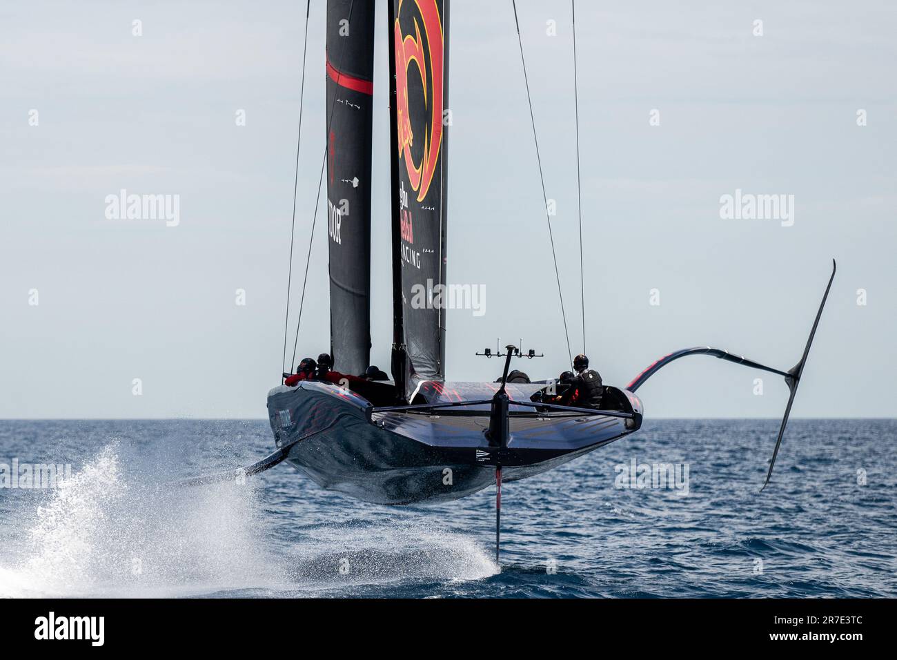Barcelona, Spain, June 14, 2023, Challenger for the America's Cup 2024