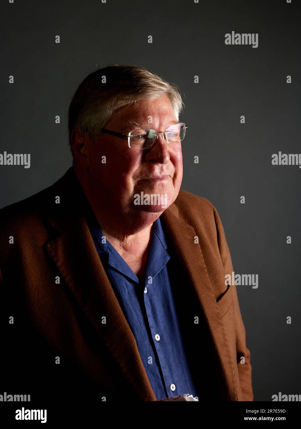 Edward Stourton at the Oldie Literary Lunch 13-06-23 Confessions: A life re-examined; Stock Photo