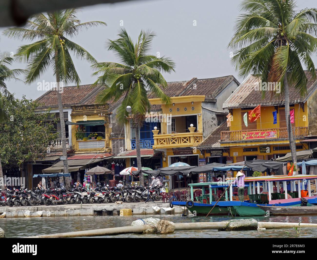 Vietnam, Quang Nam Province, Hoi An City, Old City listed at World Heritage site by Unesco Stock Photo
