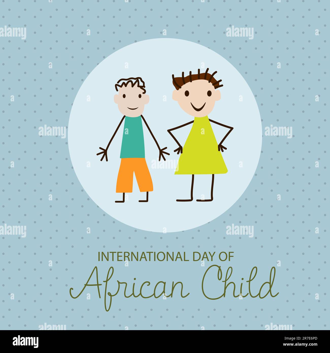 Vector Illustration Of A Background For International Day Of African vector-illustration-of-a-background-for-international-day-of-african