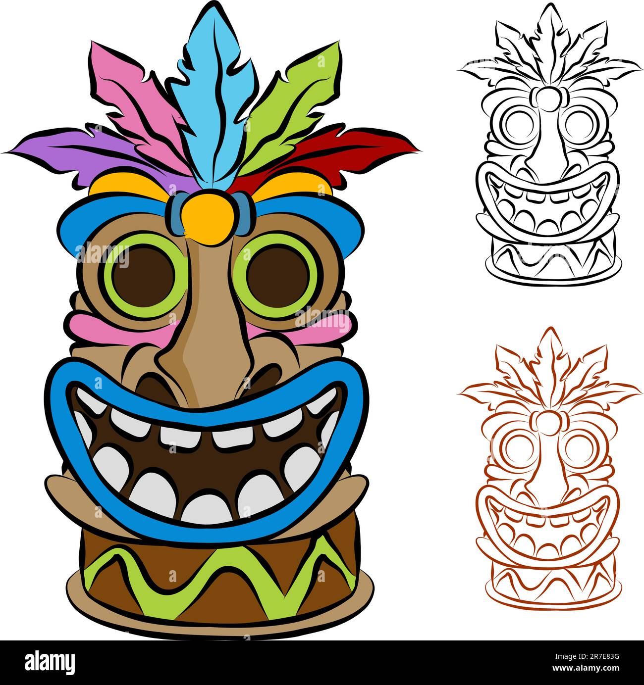 Tiki god hi-res stock photography and images - Alamy