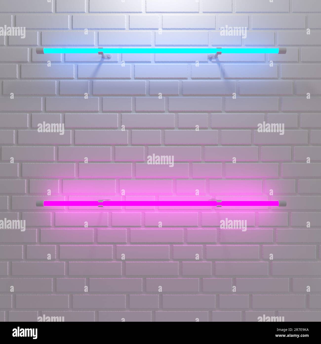 Abstract horizontal neon lines hi-res stock photography and images - Alamy