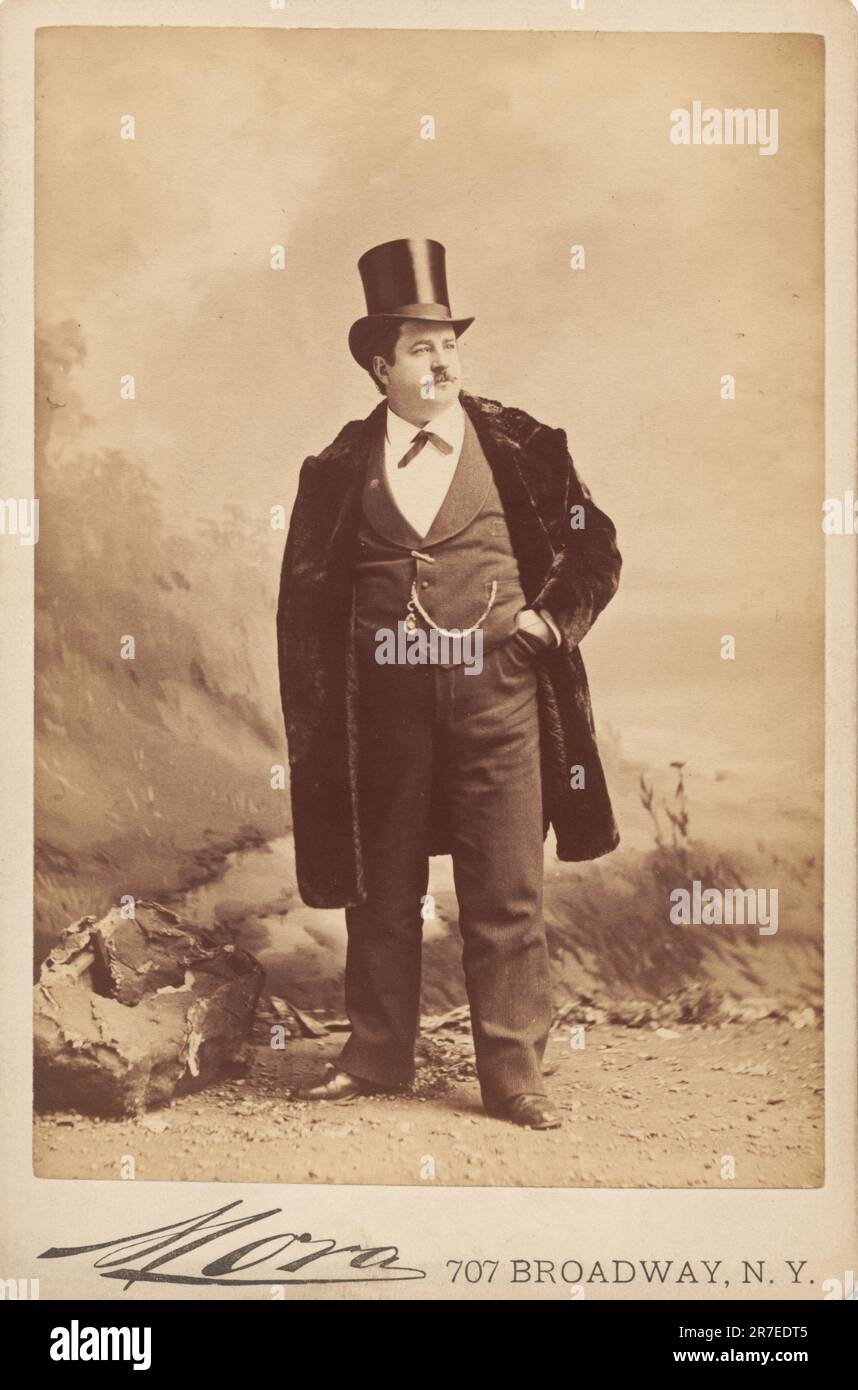 Tony Pastor c. 18801885 Stock Photo Alamy