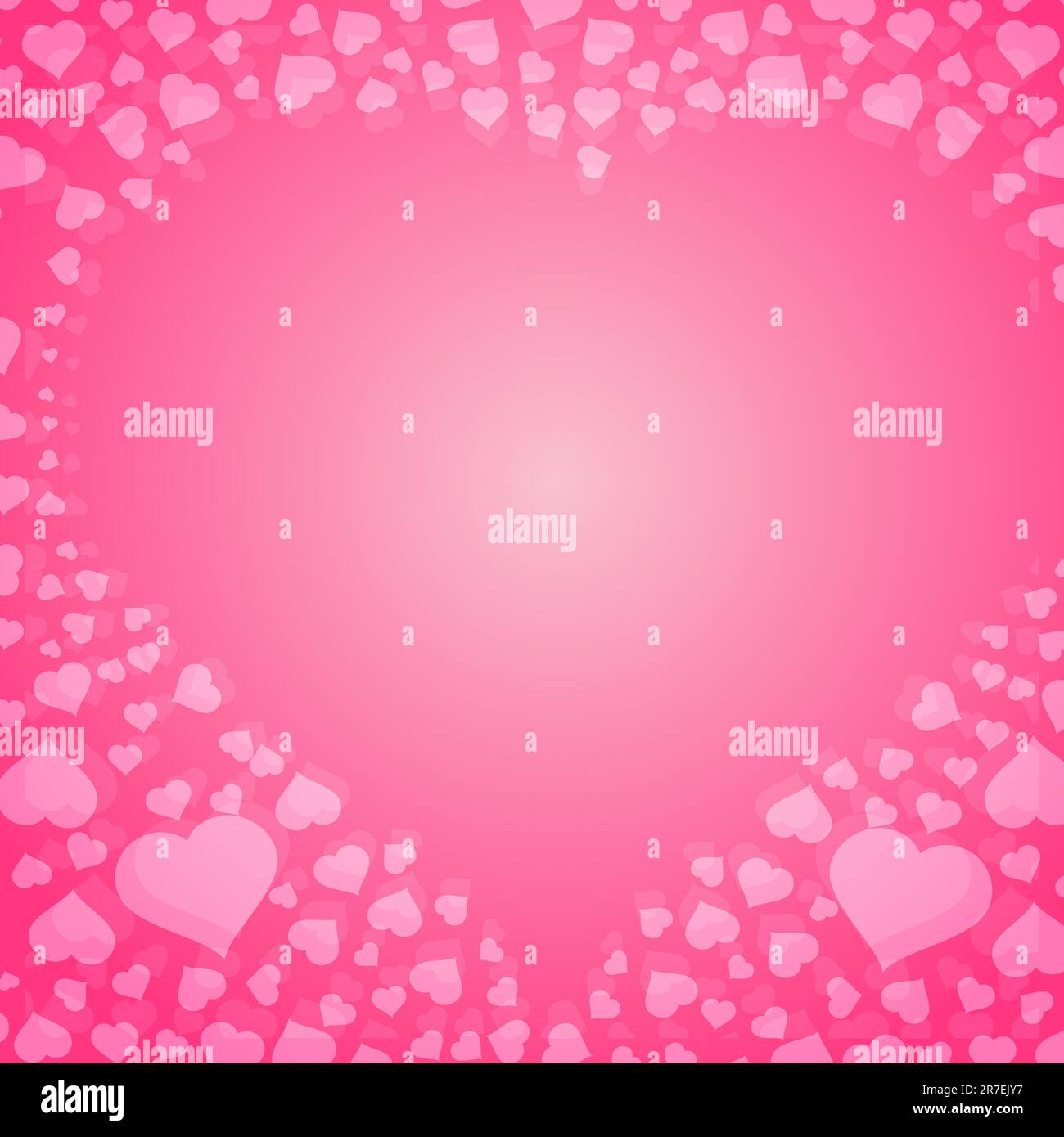 illustration of valentine card with heart Stock Vector Image & Art - Alamy