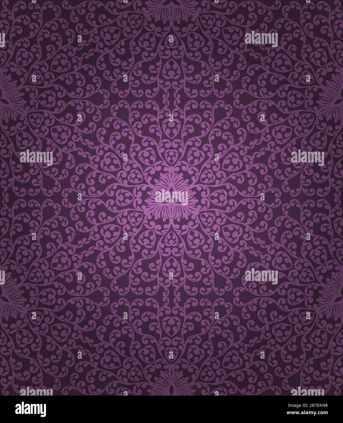 Seamless floral background. Vector illustration Stock Vector Image ...