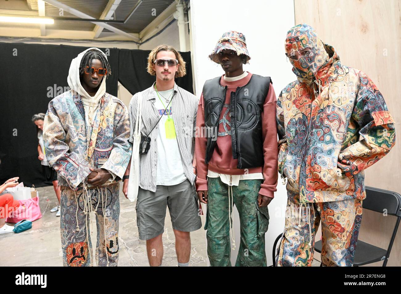 London, UK. June 14 2023. Exhibition and backstage at the GFW2023 Day 3 at Old Truman Brewery, London, United Kingdom. Credit: See Li/Picture Capital/Alamy Live News Stock Photo