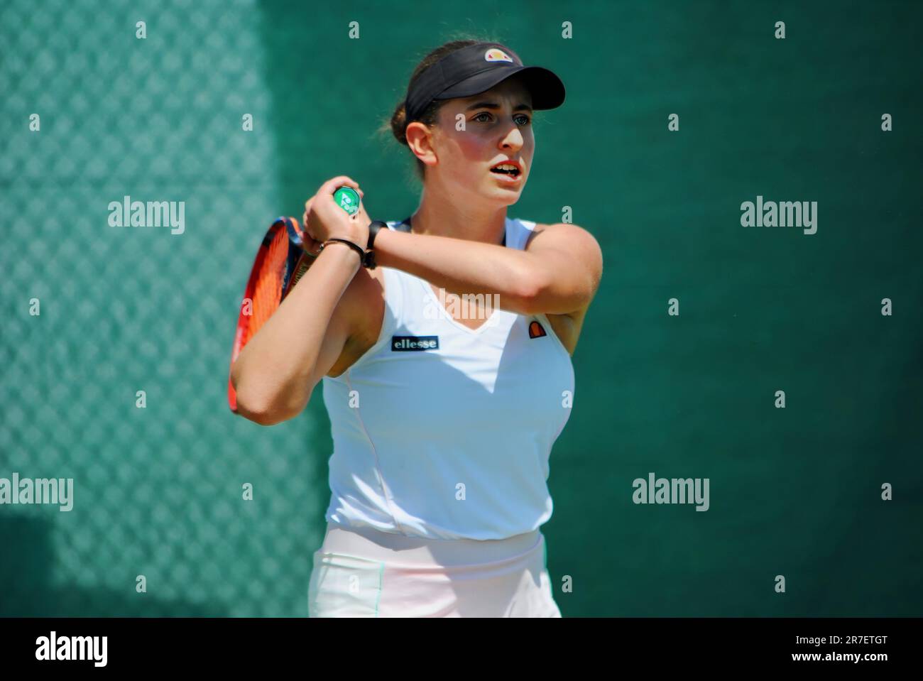 Amelie tennis player backhand Stock Photo - Alamy