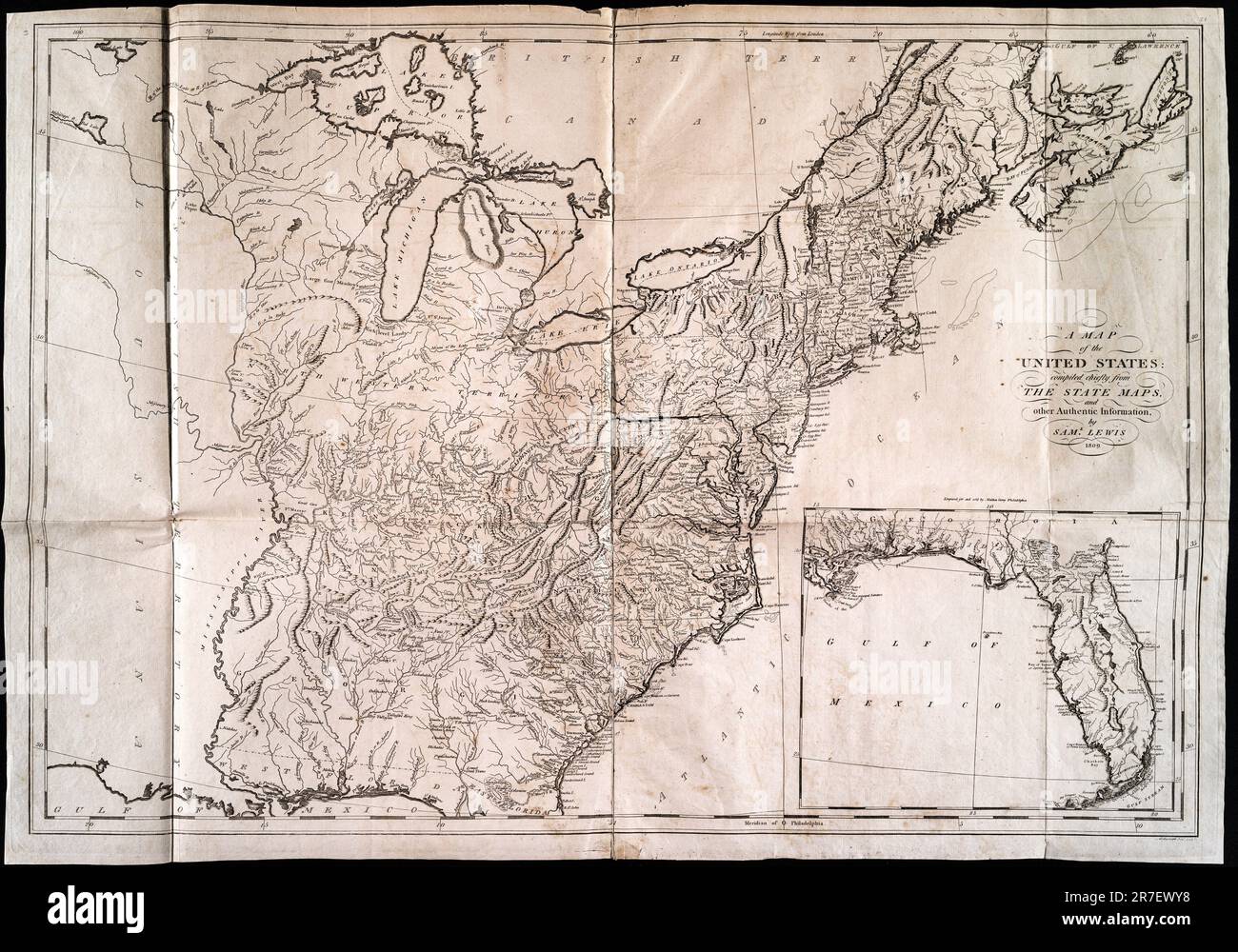 A map of the United States : compiled chiefly from the state maps and ...