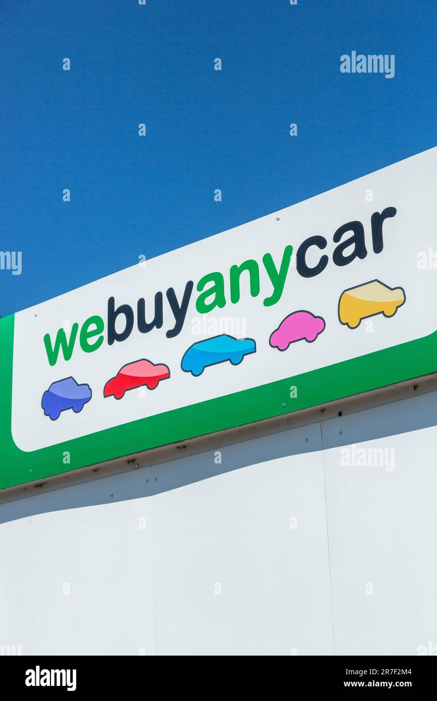 We Buy Any Car Signage In Galashiels Stock Photo Alamy sell-your-car-in-chesterfield-mo-at-we-buy-any-car