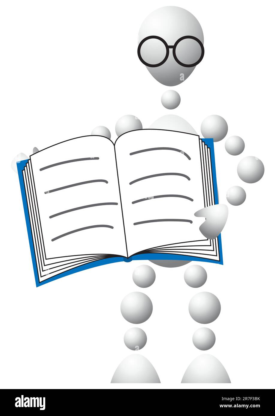 Man paper ball on Stock Vector Images Alamy