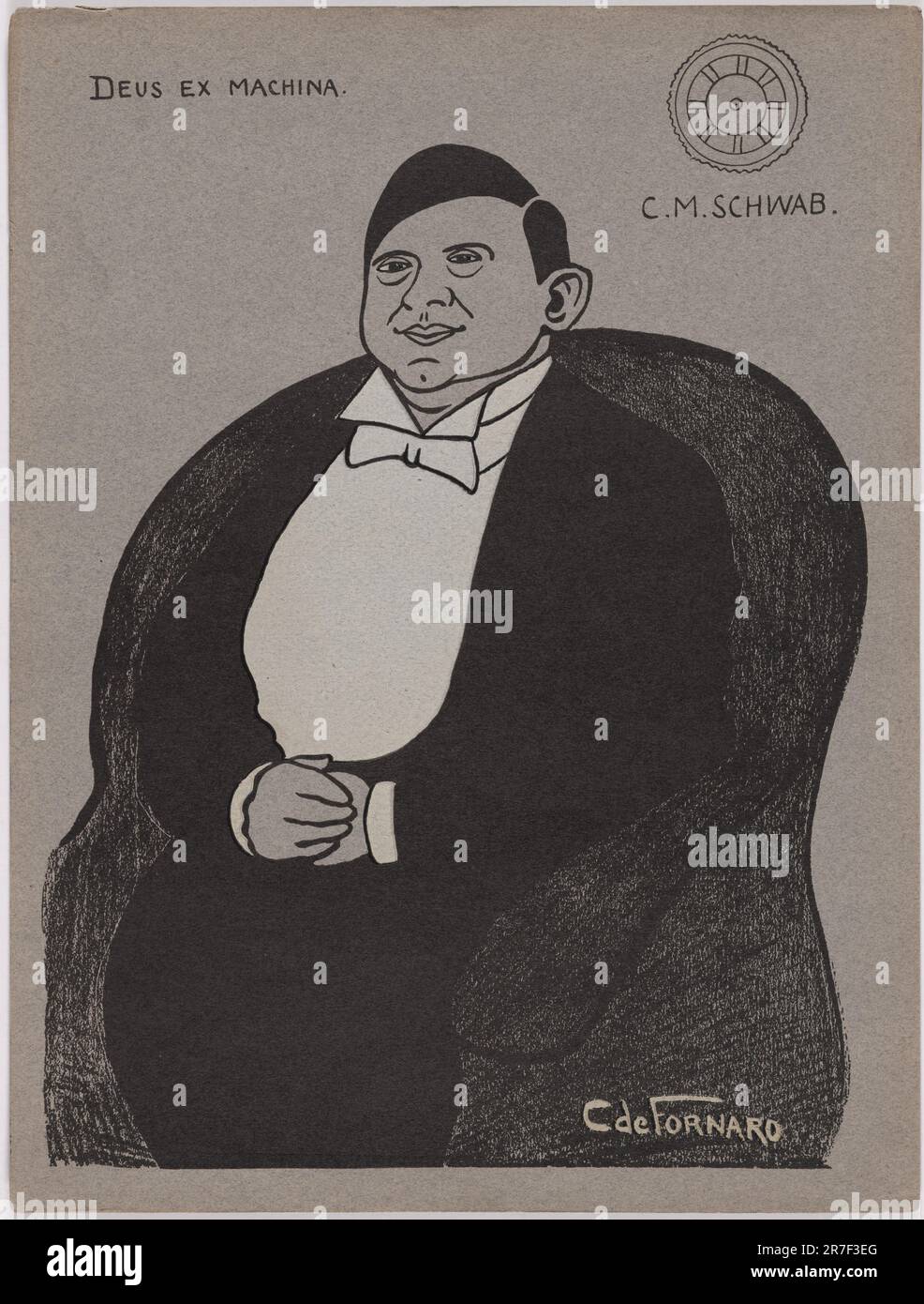 Charles Michael Schwab 1902 Stock Photo - Alamy