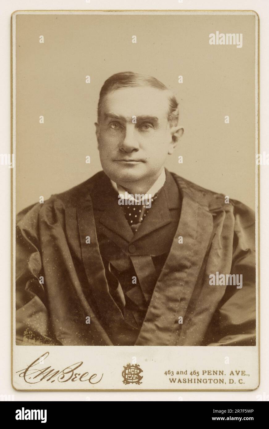 Henry Billings Brown c. 1880 Stock Photo