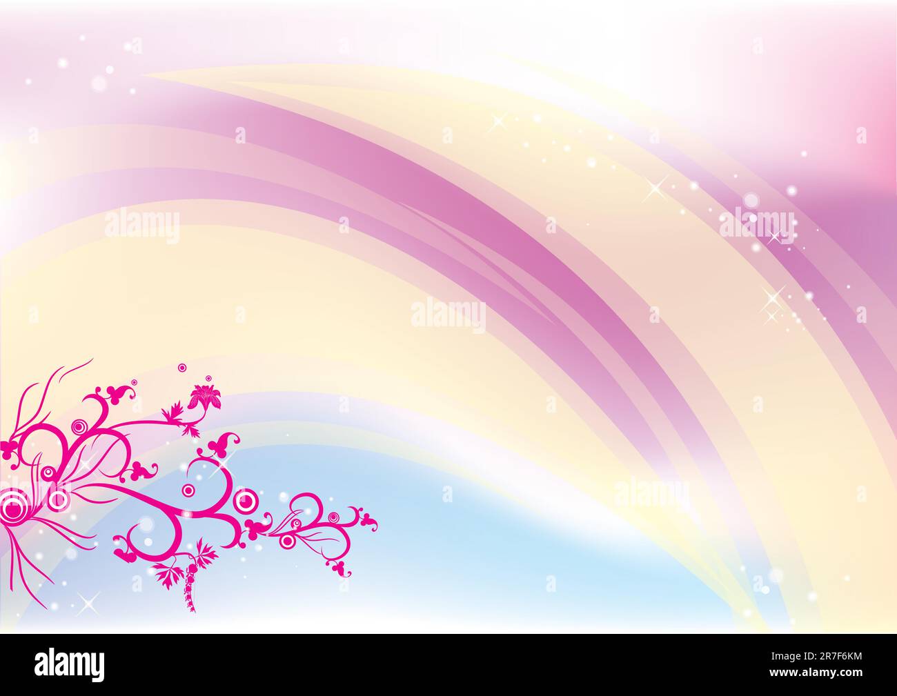 Abstract Floral Background Stock Vector Image & Art - Alamy