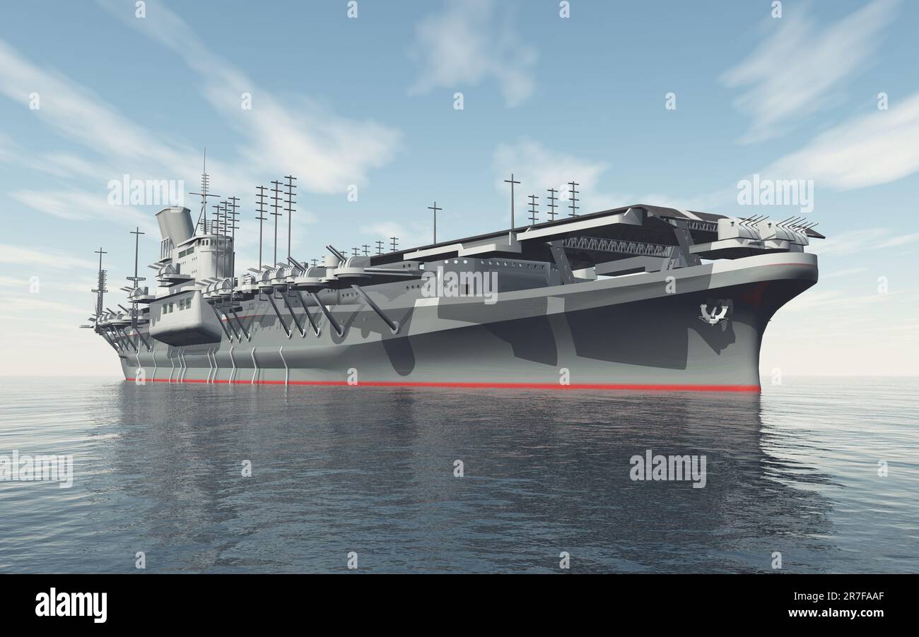 Japanese aircraft carrier of World War II Stock Photo Alamy