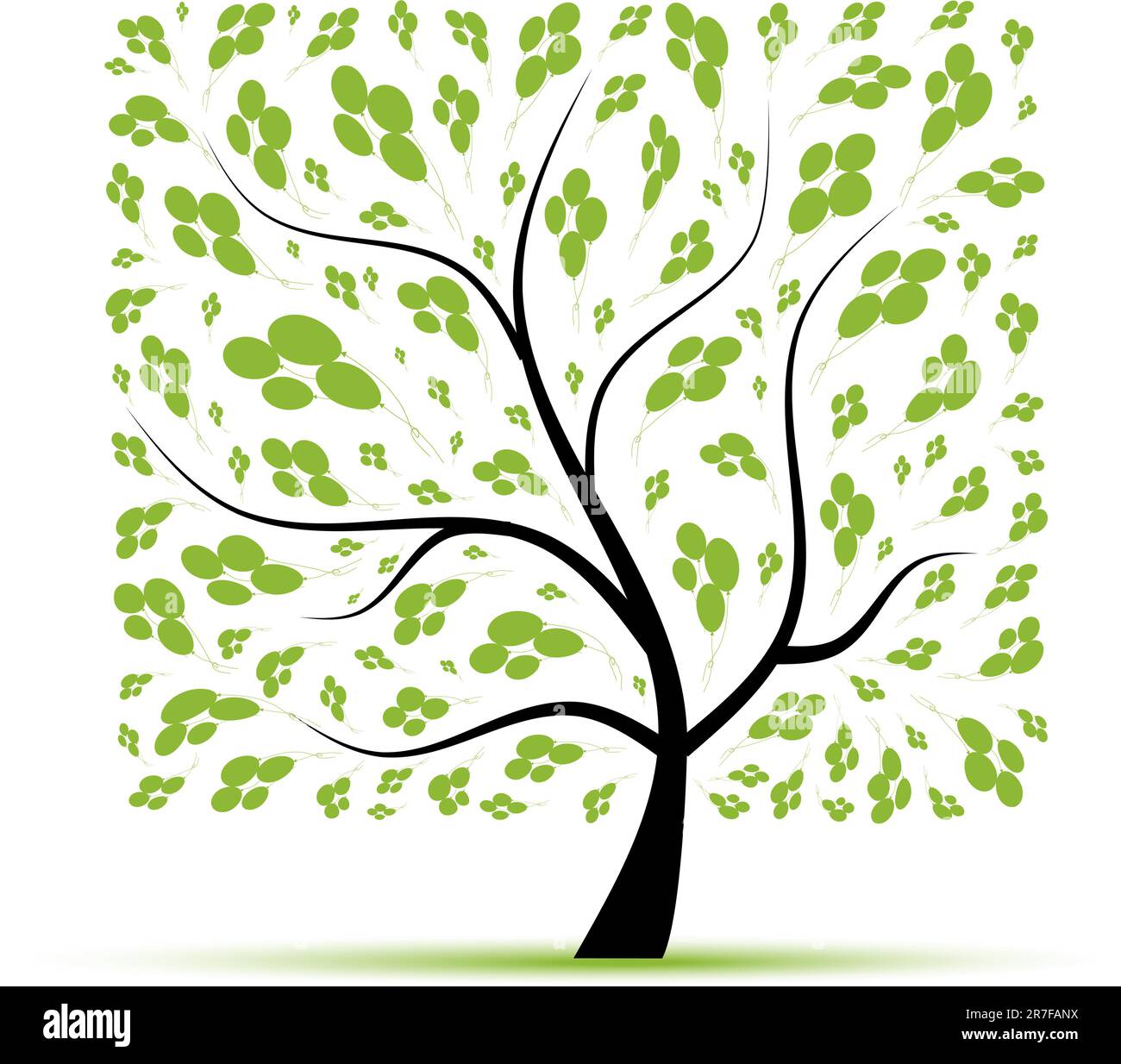 Art tree beautiful for your design Stock Vector Image & Art - Alamy