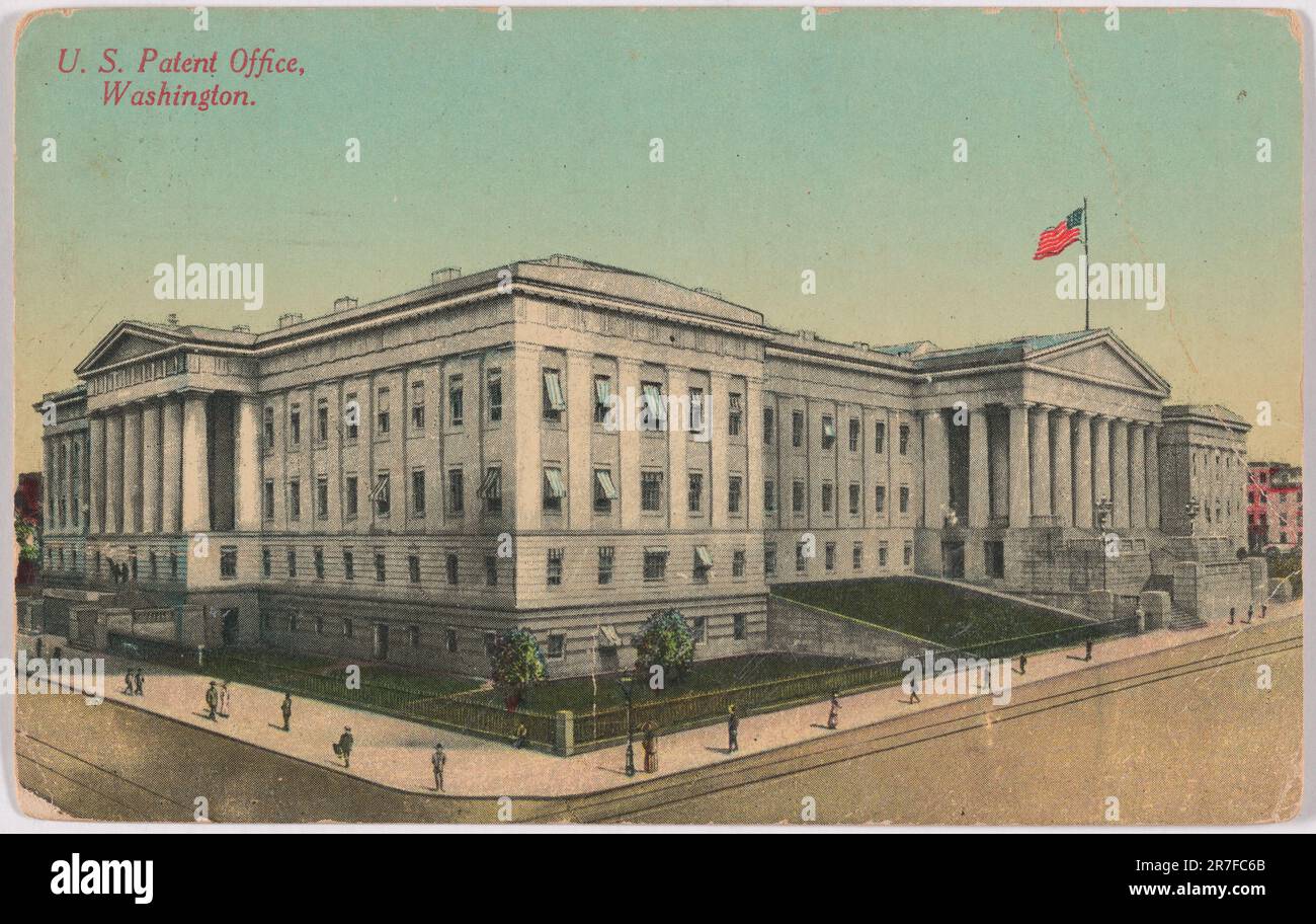 U.S. Patent Office c. 19071915 Stock Photo Alamy