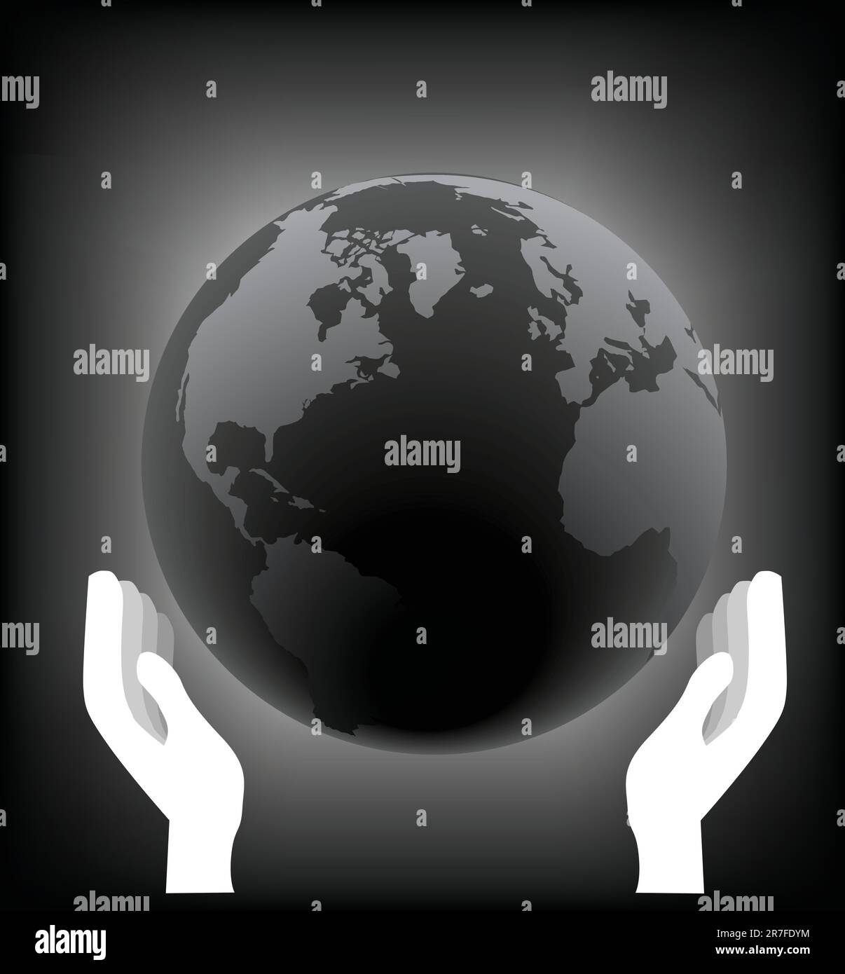 Globe of the World Stock Vector