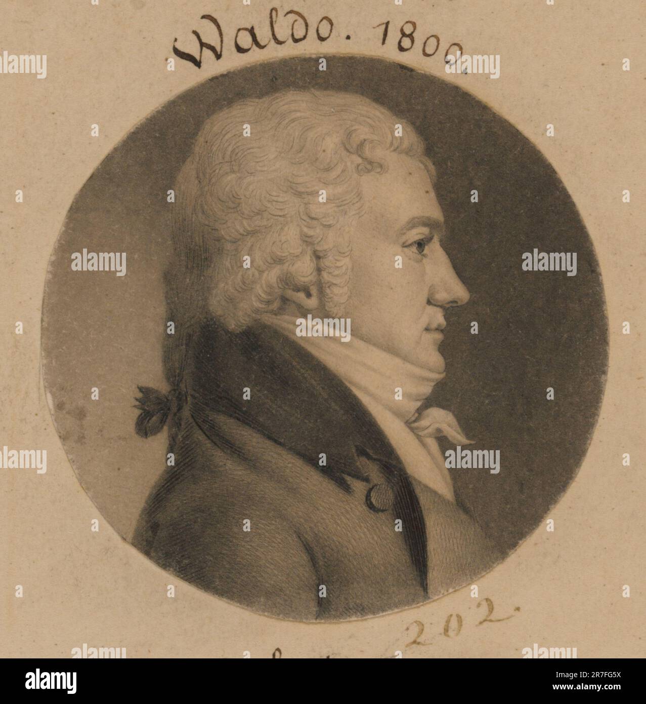 John Jones Waldo 1800 Stock Photo Alamy