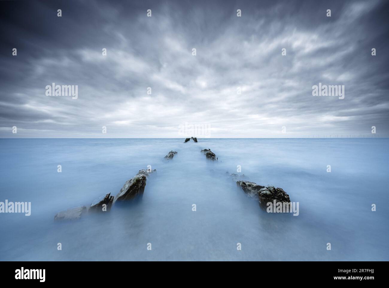 Stormy sea with rocks hi-res stock photography and images - Alamy