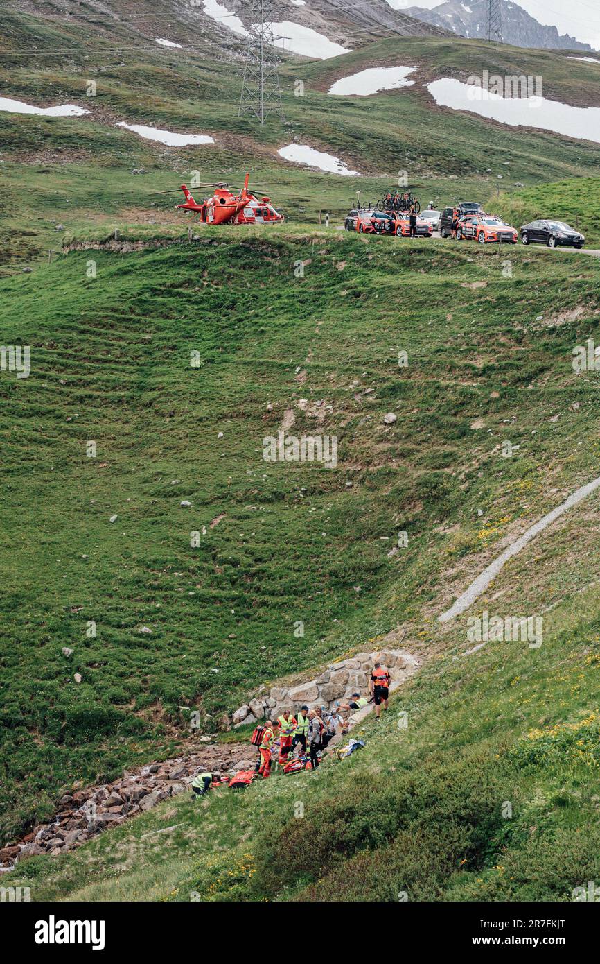 La Punt, Switzerland. 15th June, 2023. Furka, Suisse, 15/06/2023