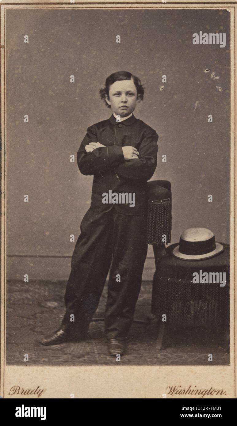 Tad Lincoln 1865 Stock Photo - Alamy