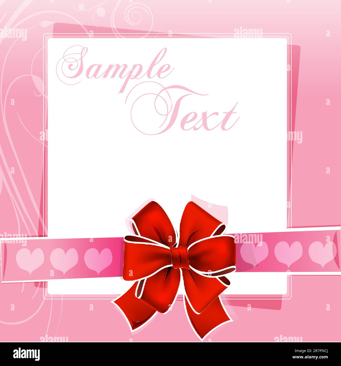 illustration of valentine card Stock Vector Image & Art Alamy