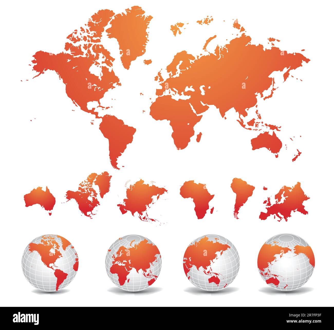 Future map Stock Vector Images - Alamy