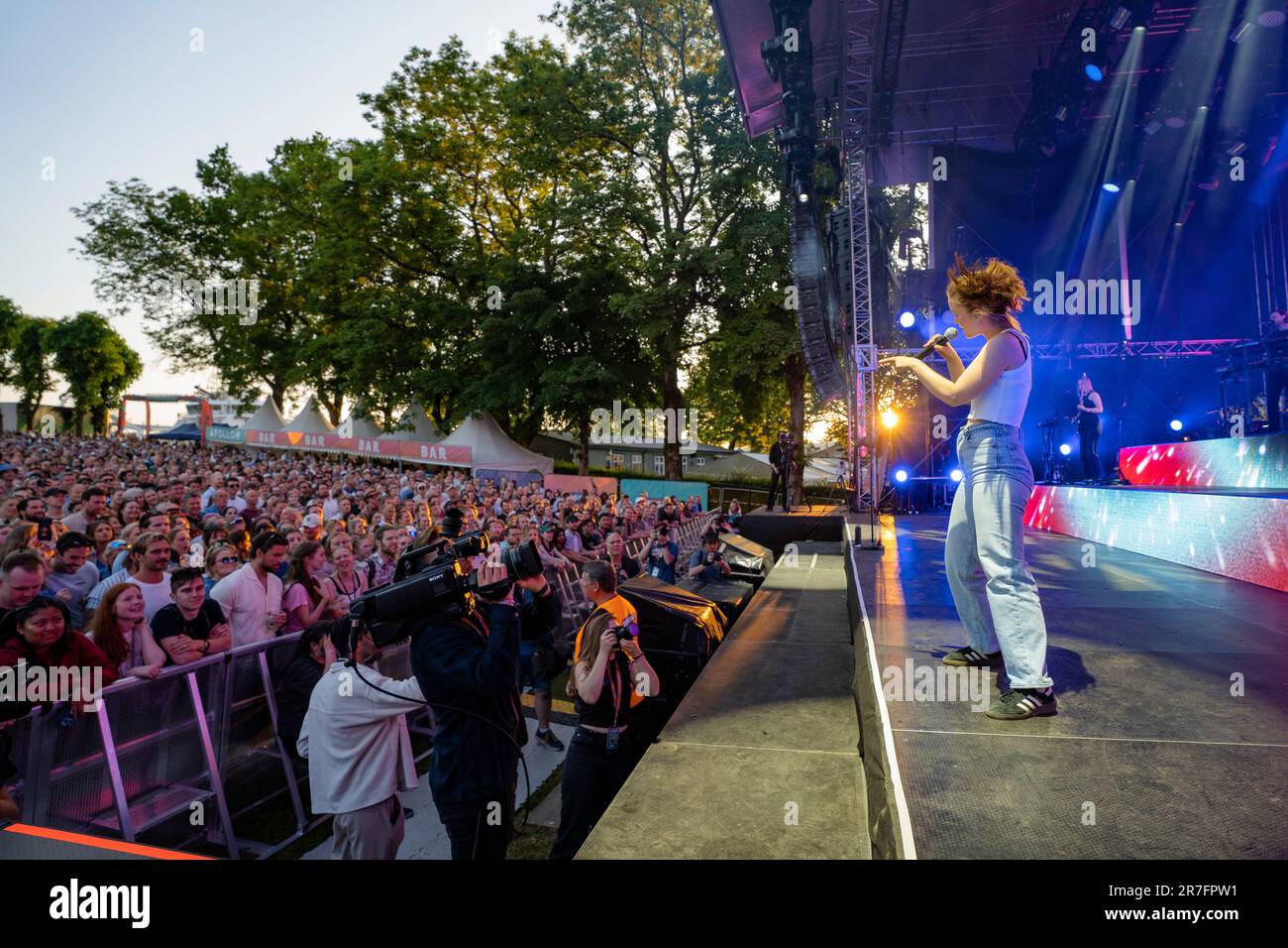 Bergen, Norway. 14th June, 2023. The Norwegian singer and songwriter