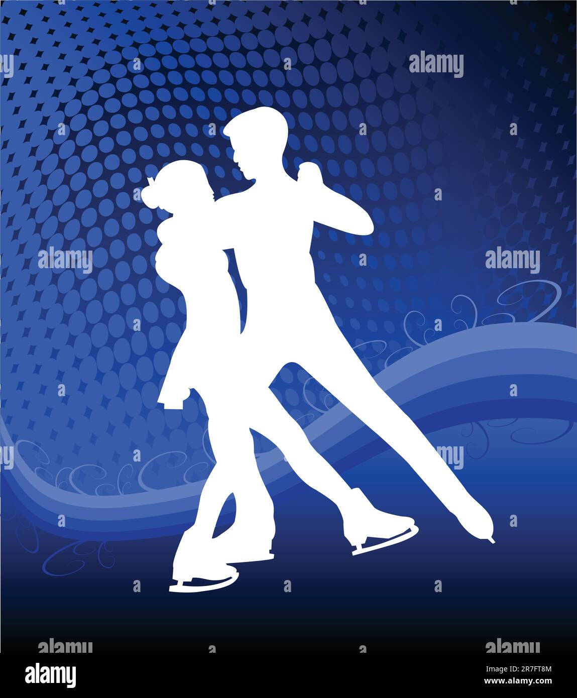 ice skating - vector Stock Vector Image & Art - Alamy