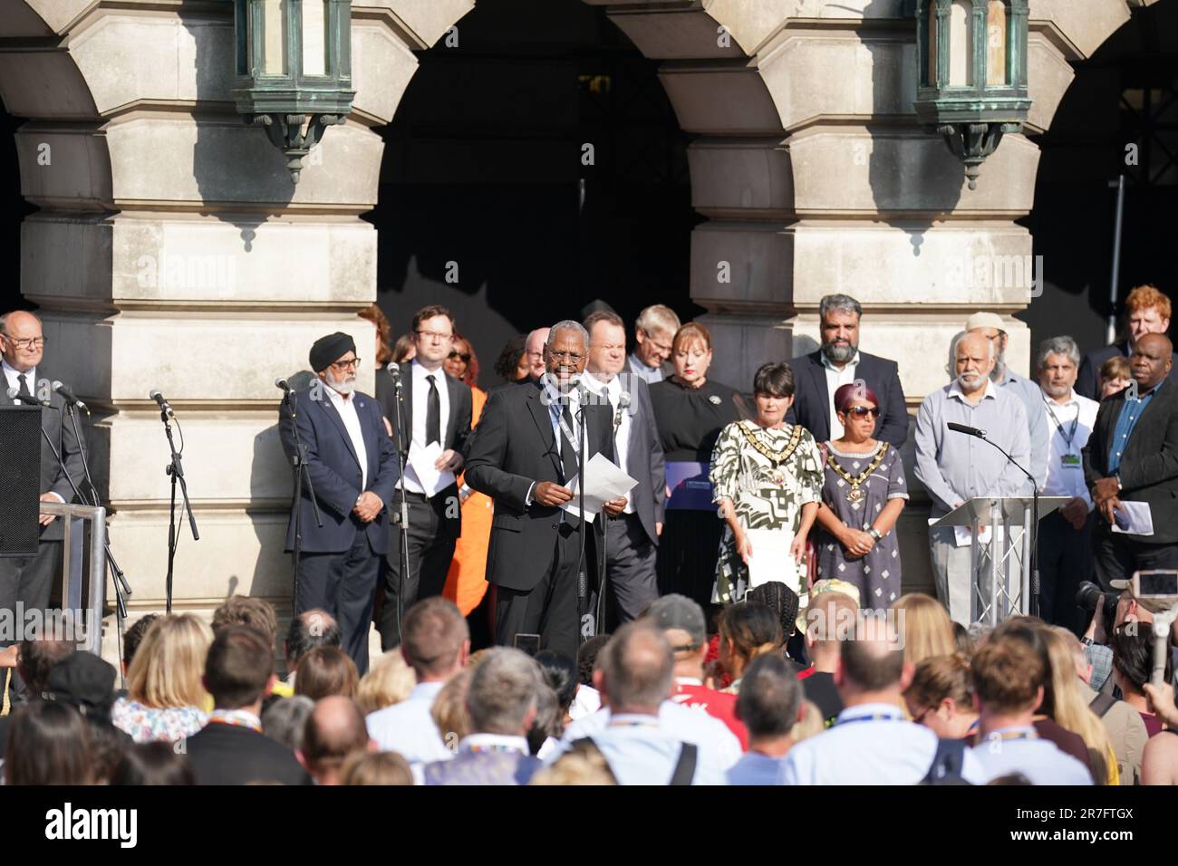 Chief Executive of Nottingham City Council, Melbourne Barrett, speaks