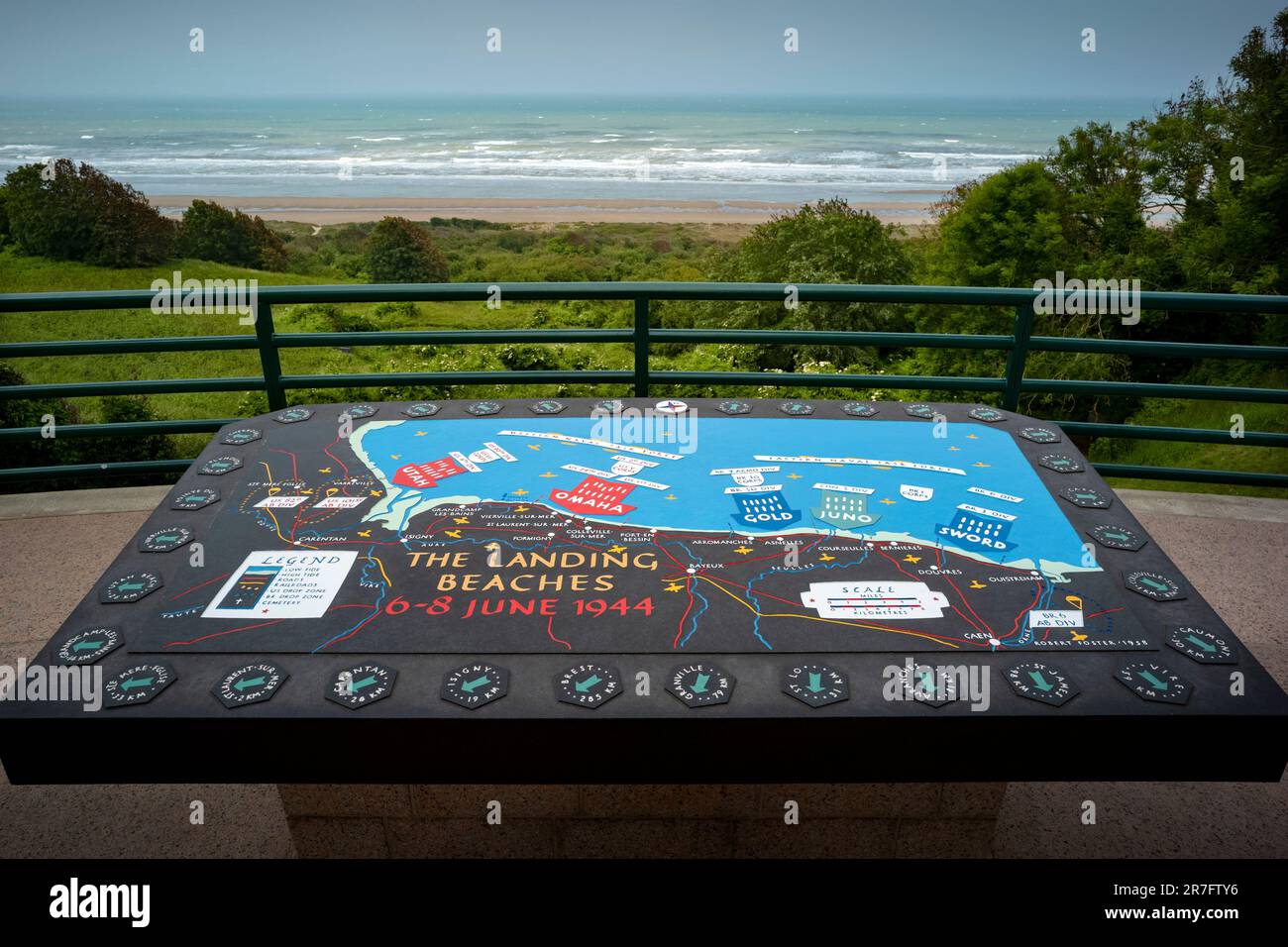 The Normandy American Cemetery and Memorial , Cimetière américain de ...