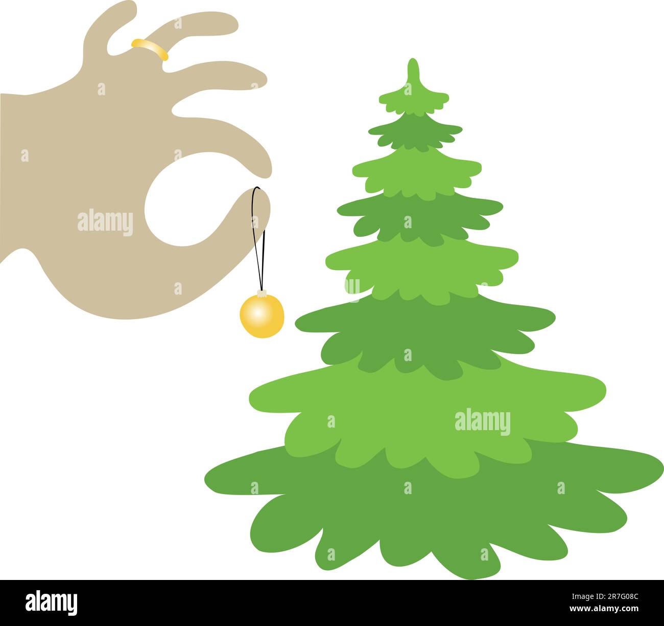Christmas Tree Stock Vector