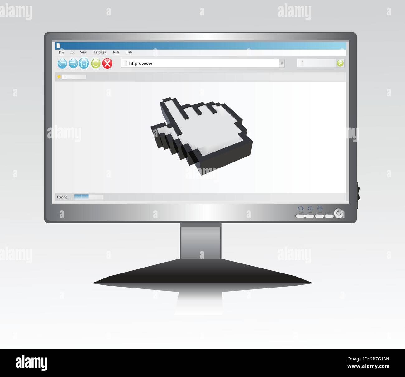 Lcd screen Stock Vector Images - Alamy