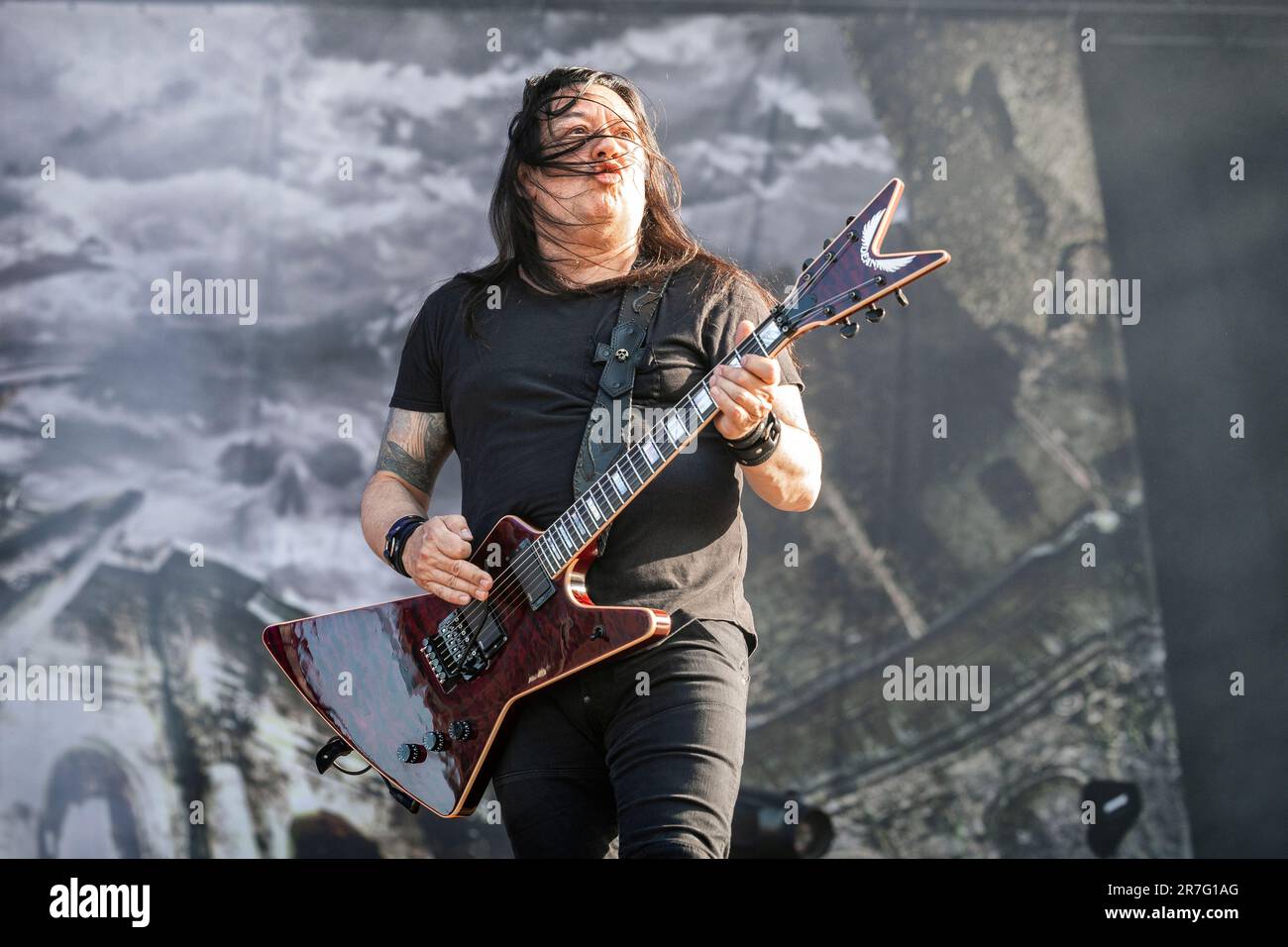 Solvesborg, Sweden. 07th, June 2023. The American thrash metal band ...