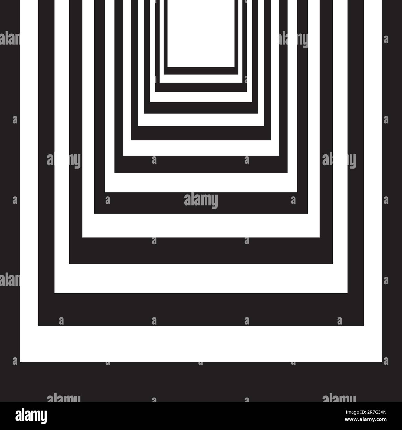 Abstract black & white design Stock Vector