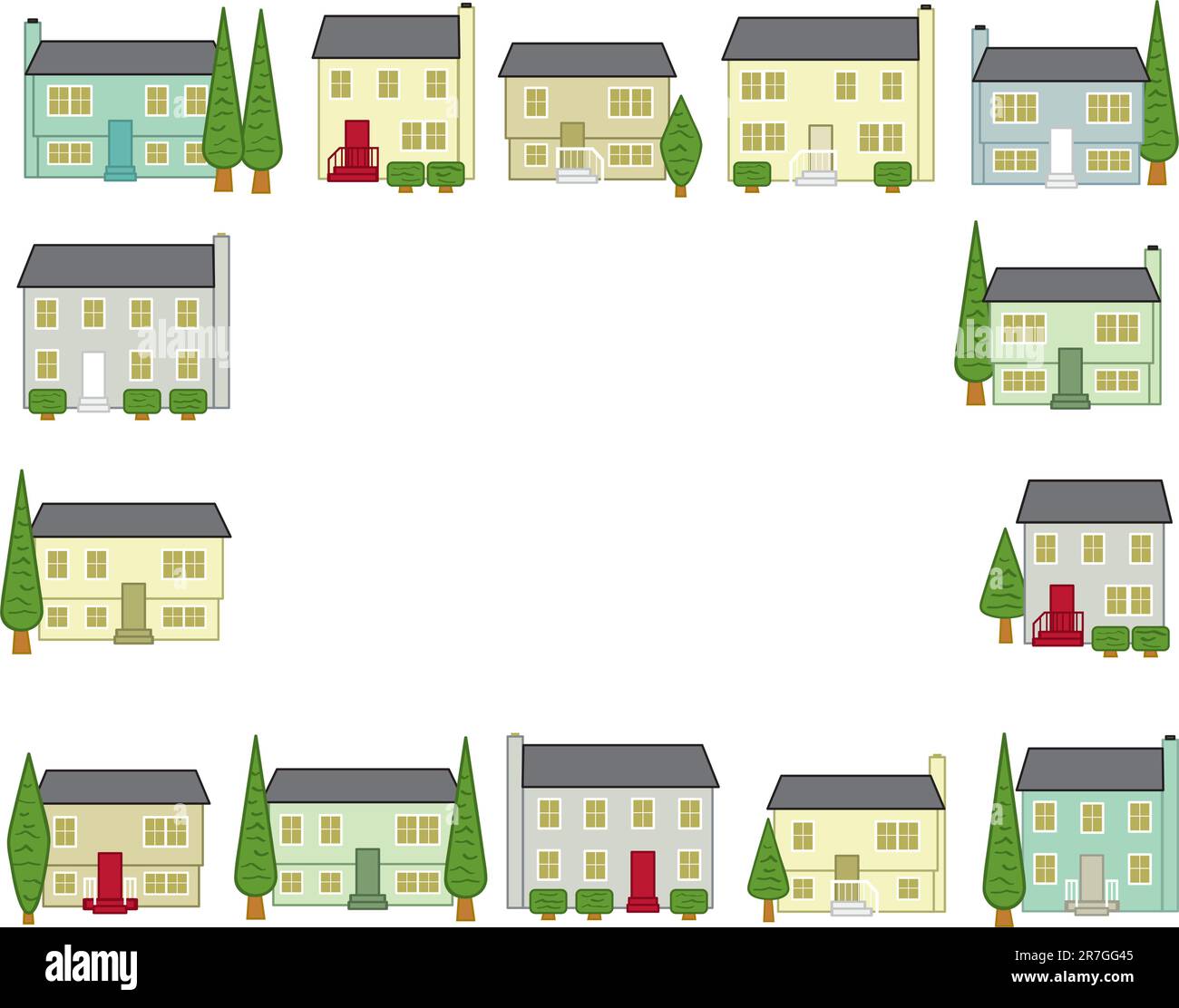 Planned community Stock Vector Images - Alamy