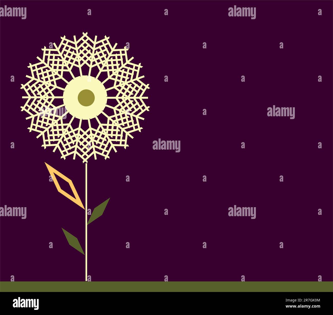 Spring background with flower Stock Vector Image & Art - Alamy