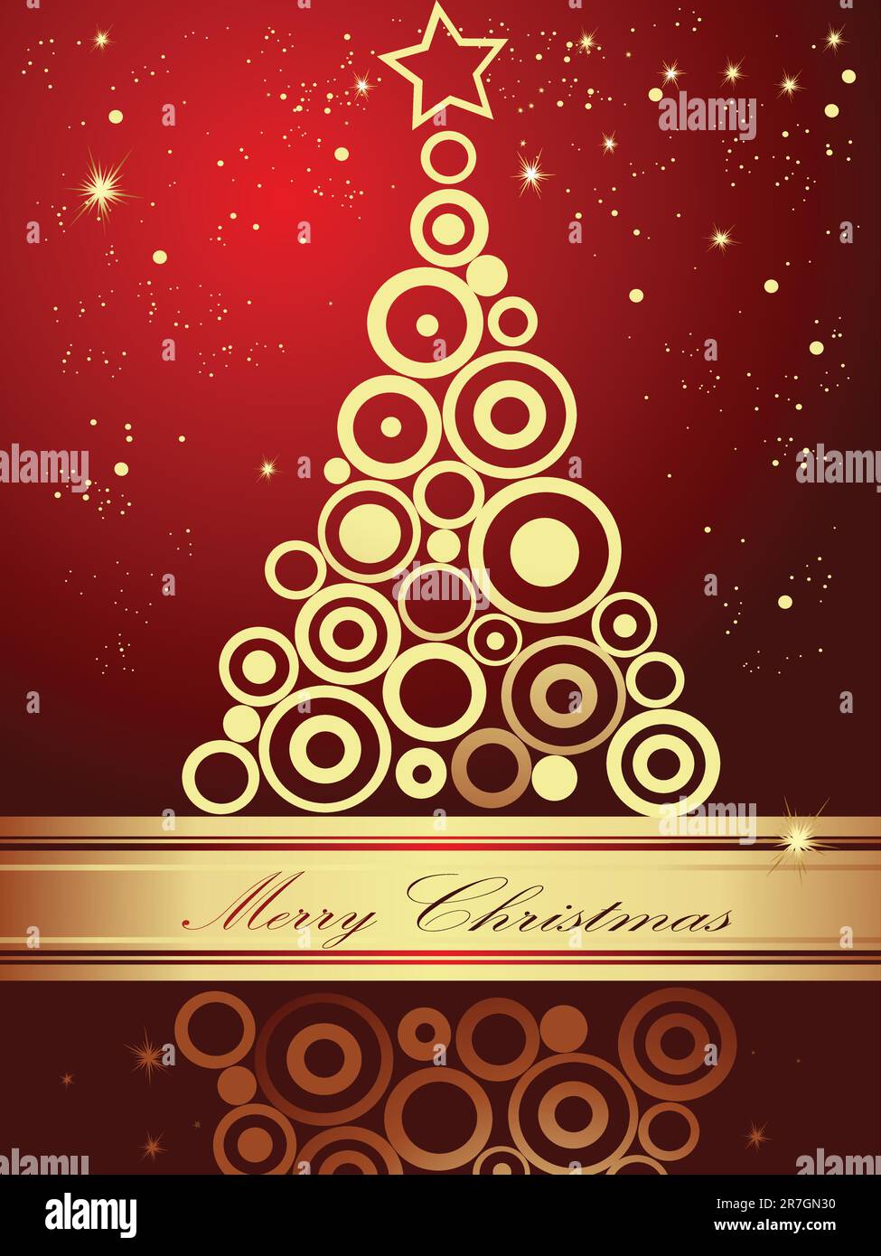 Merry Christmas and Happy New Year collection Stock Vector Image & Art ...