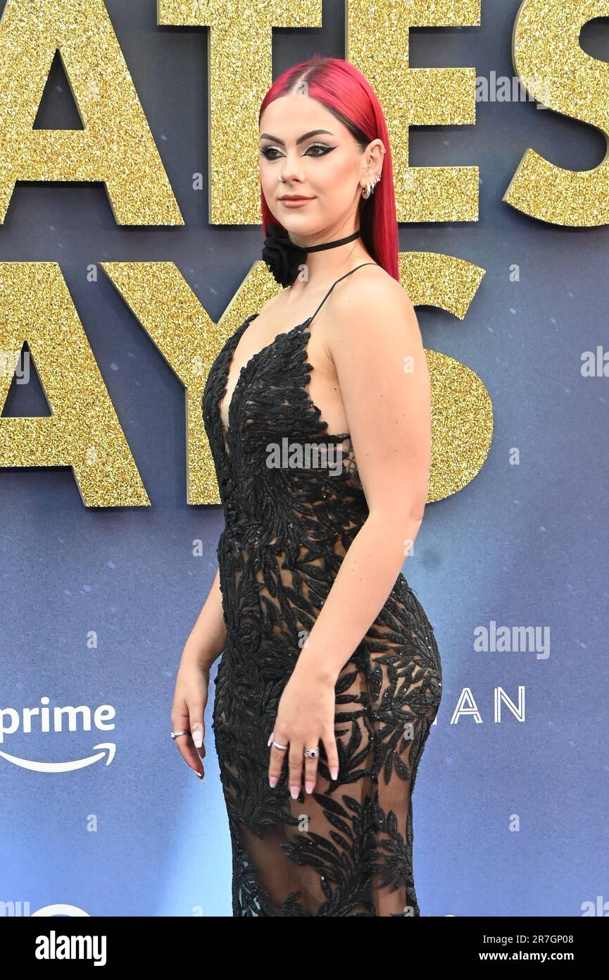 London, UK. 15th June, 2023. Sophie Hannah attends the World Premiere of Greatest days, ODEON Luxe Leicester Square. Credit: See Li/Picture Capital/Alamy Live News Stock Photo