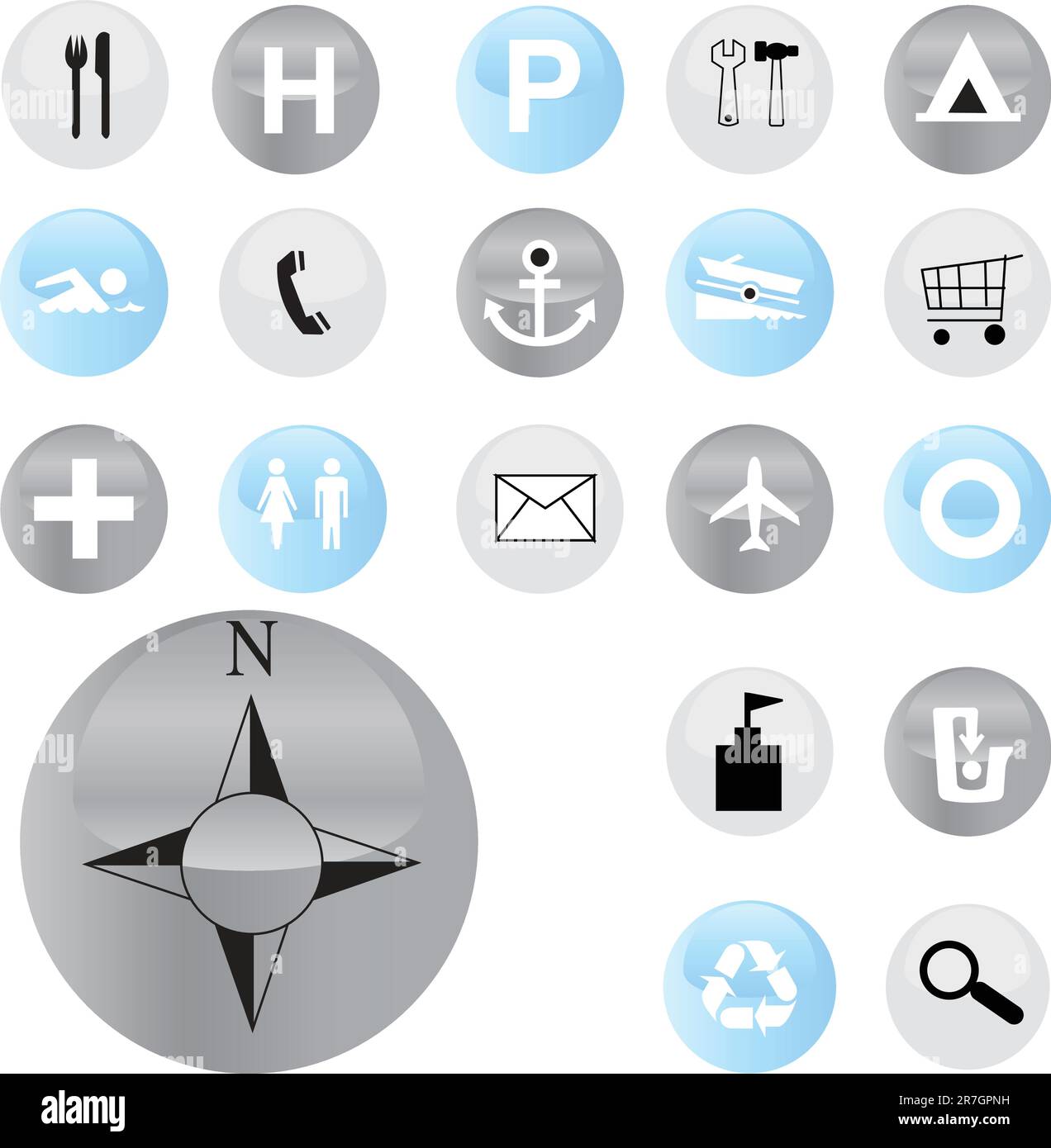 symbols set vector Stock Vector Image & Art Alamy