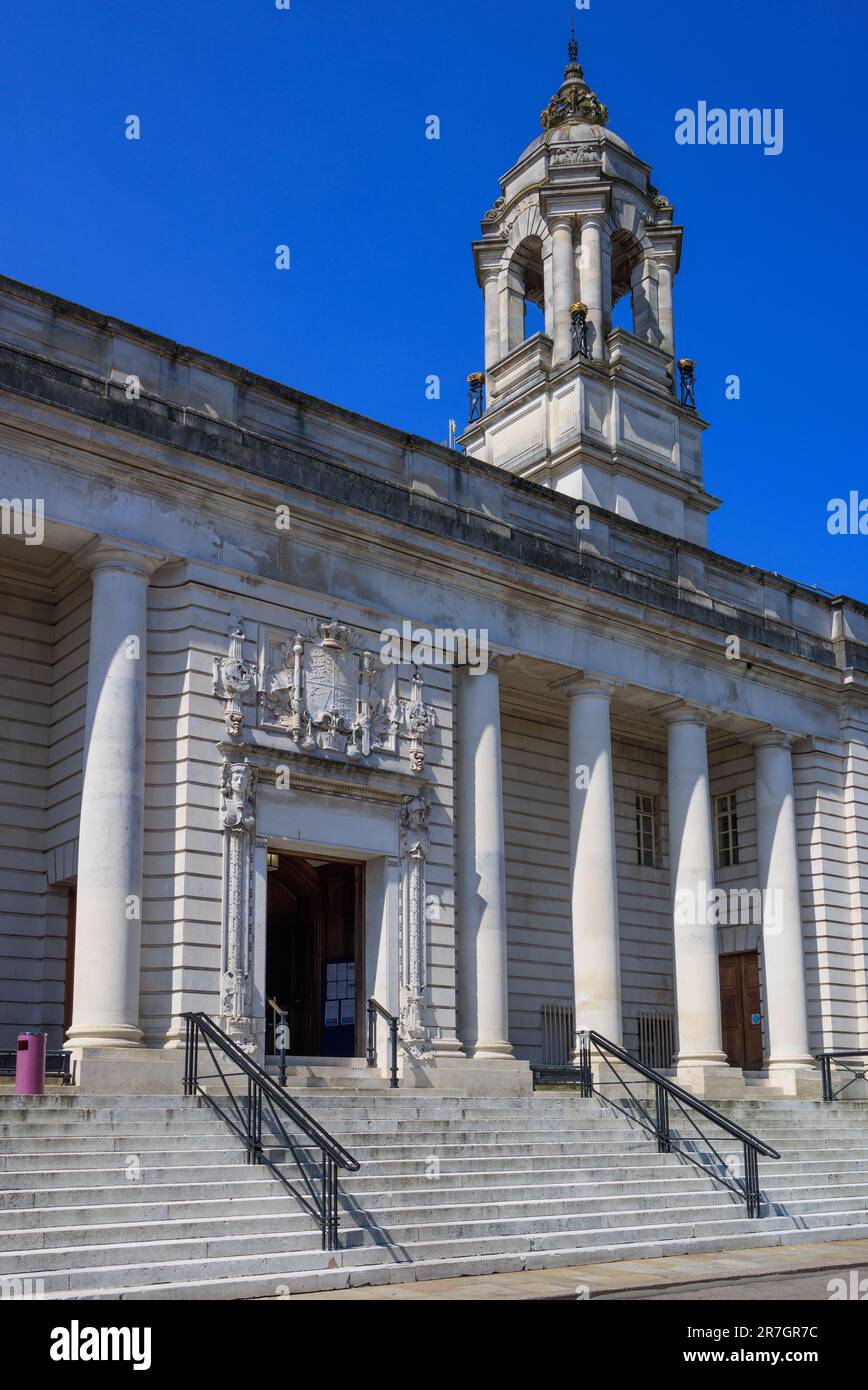 Cardiff Crown Court, Wales, UK Stock Photo - Alamy