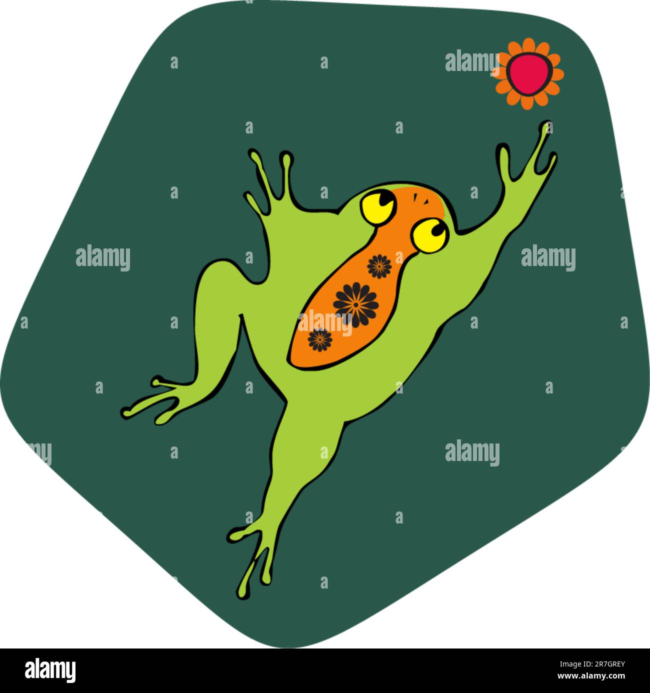 Red Spot Toad Stock Vector Images Alamy red-spot-toad-stock-vector-images-alamy