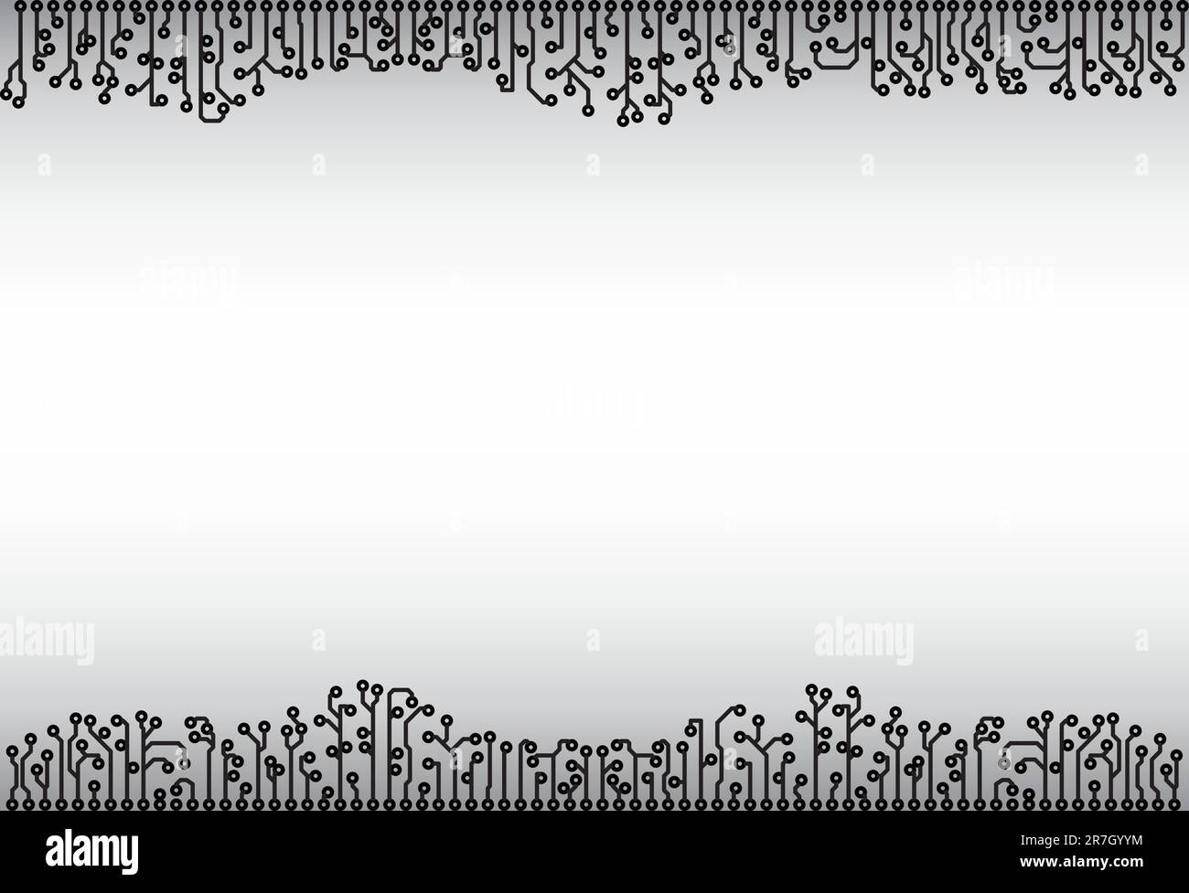 Abstract background from electronic monochrome elements - a vector åïñ8 Stock Vector