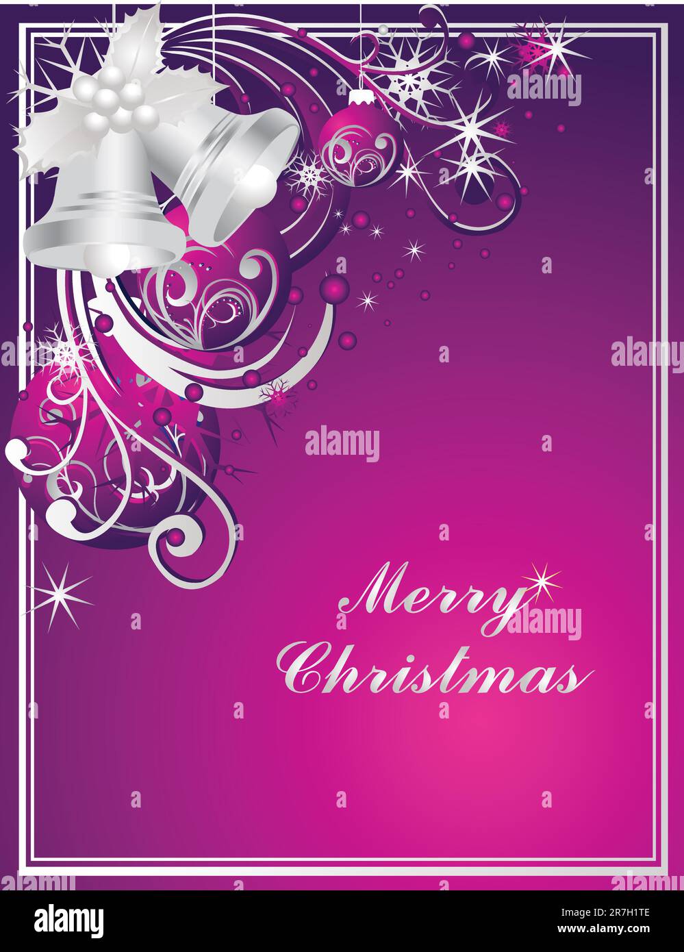 Merry Christmas and Happy New Year collection Stock Vector Image & Art ...
