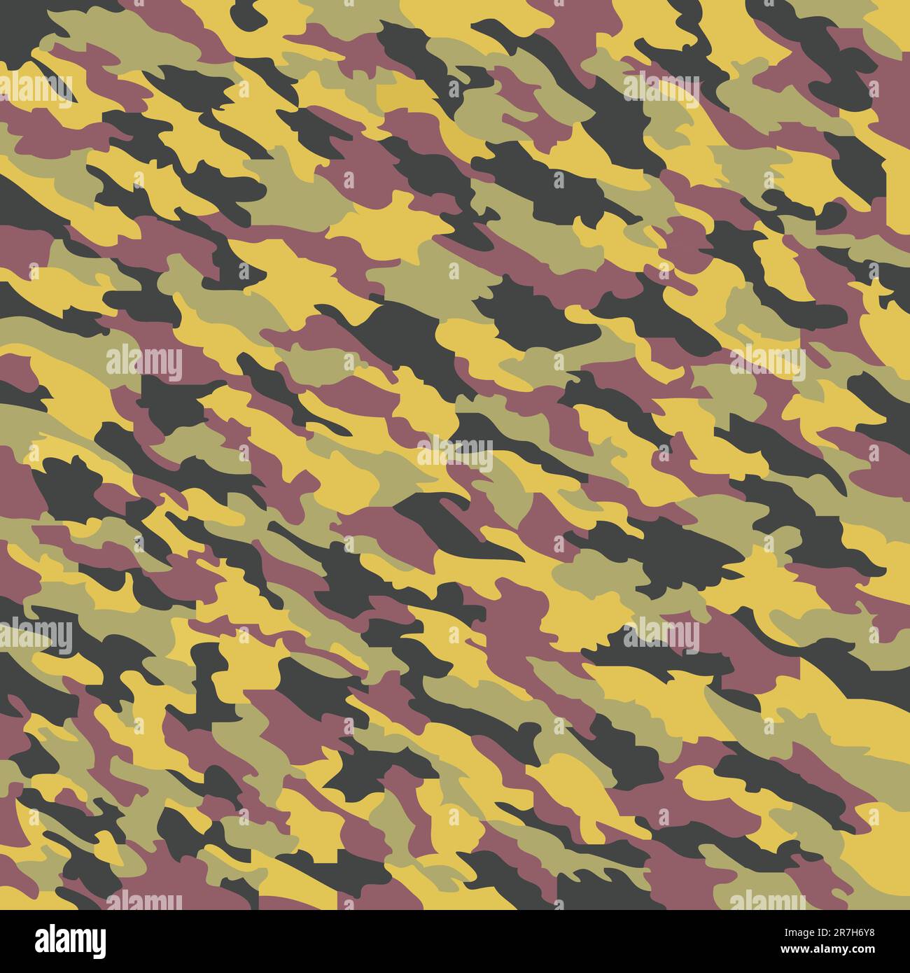 camouflage texture, abstract art illustration Stock Vector Image & Art ...