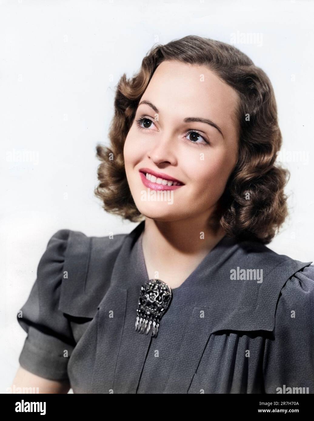 Mary Healy, head and shoulders Publicity Portrait for the Film, 'Star Dust', 20th Century-Fox, 1940 Stock Photo
