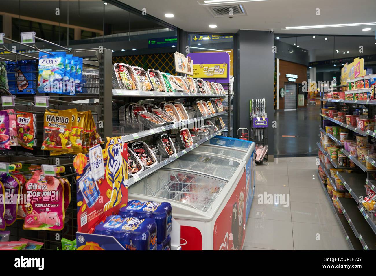 KUALA LUMPUR, MALAYSIA CIRCA MARCH, 2023 goods on display at CU