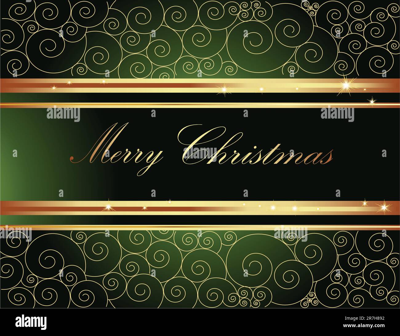 Merry Christmas and Happy New Year collection Stock Vector Image & Art ...